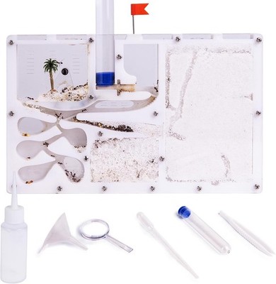Ant Farming Castle,Habitat Science Learning Kit,Farms for Live Ants,Study of Eco