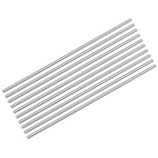 10 x Round Metal Rods 2mm x 100mm High Speed Steel HSS Lathe Bar Stock