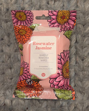 rosewater jasmine Remover wipes Makeup 28 towelettes 2 packages