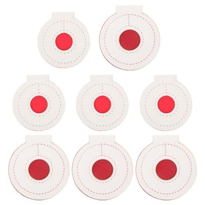  8pcs Slingsshot Ziele Training Targets Ziele Ziele Mikrofaserziele kleine