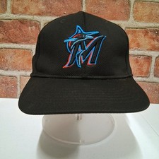 MLB Miami Marlins Raised Replica Mesh Baseball Hat Cap Style 350 Youth