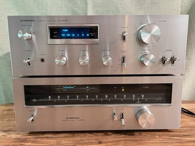Vintage Pioneer SA-508 Stereo Amplifier & Pioneer TX-608 Stereo Tuner