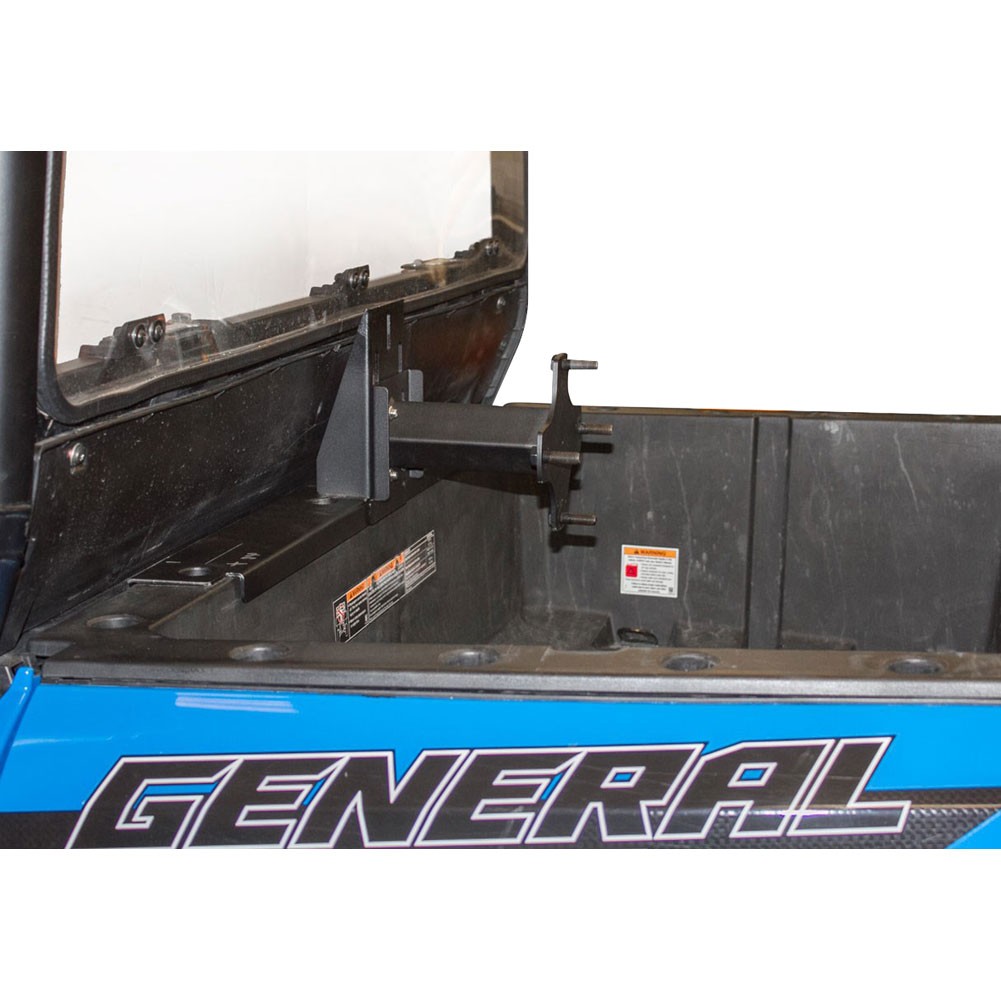 Dragonfire Racing Spare Tire Carrier Black For POLARIS GENERAL 1000 4 1000 XP