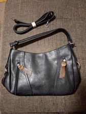 Damen Tasche Shopper Hobo-Bag Schultertasche Leder Optik