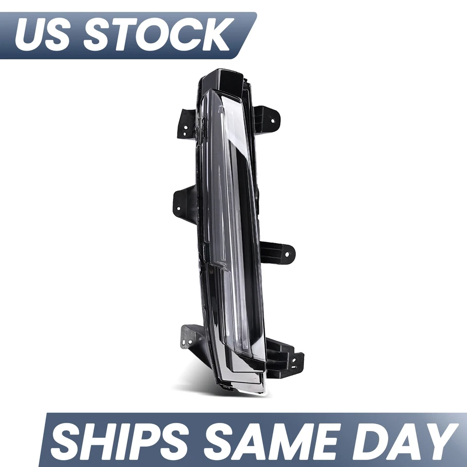 Fog Light For 2021-2024 Cadillac Escalade w/ LED DRL Right Passenger Side - Image 2 of 4