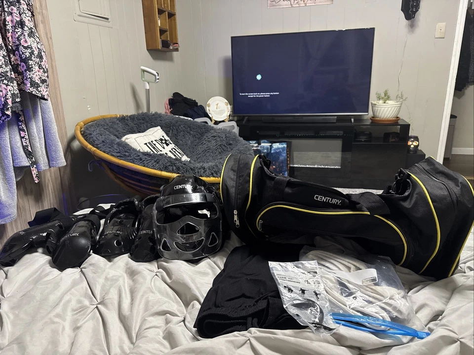 Белый пояс Century Child, комплект каратэ все защитное снаряжение в комплекте - Изображение 4 из 4