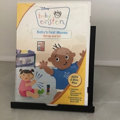 Disney Baby Einstein Baby's First Moves DVD Digital Board Book Educational