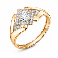 14K 585 Rotgold Ring 10-10164 Neu Herstellung...