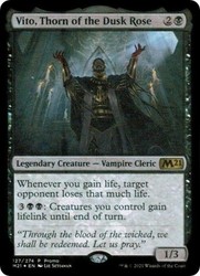 Vito, Thorn of the Dusk Rose 127/274 Media Promos Foil