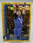 2025 Topps Chrome Sapphire Cooper Flagg RC Gold #32/50 JERSEY MATCH Mavs Rookie