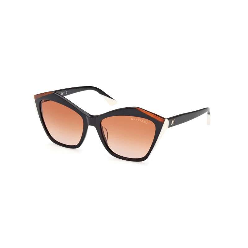 Guess By Marciano GM0832 05F Shiny Black/White/Brown  display picture 2