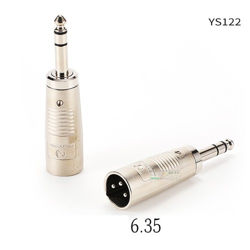 XLR to RCA Microphone Connector TS TRS 6.35 1/4 Audio Plug to RCA Jack Adapter - Picture 20 of 24