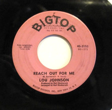 Rhythm & Blues  Lou Johnson  Reach Out For Me