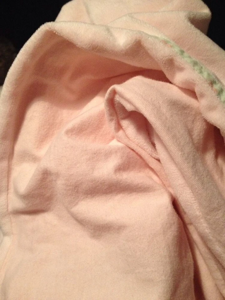 LOVEY Linda Bruce Notting Hill Londres Rosa Sólido Niñas Bebé Manta de Seguridad Foto 2 de 4