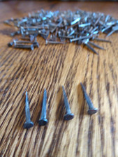 Vintage Carpet Tacks Lot Upholstery Nails Forged Steel NOS 7/8" 2d