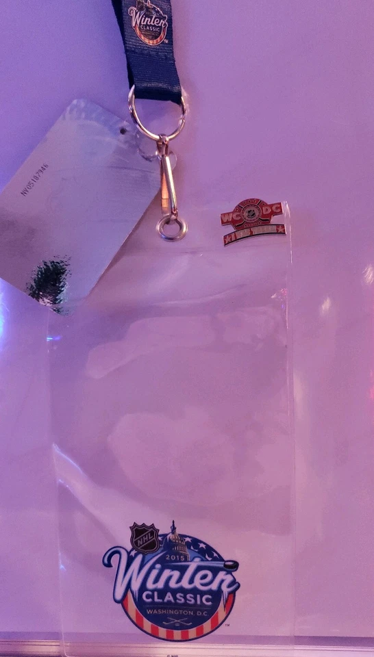 Washington Capitals Stanley Cup Champions Winter Classic Lanyard & Lapel Pin - Image 4 of 4