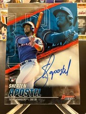 2021 Bowman's Best Best of 2021 Auto Sherten Apostel #B21-SA Rookie Auto RC