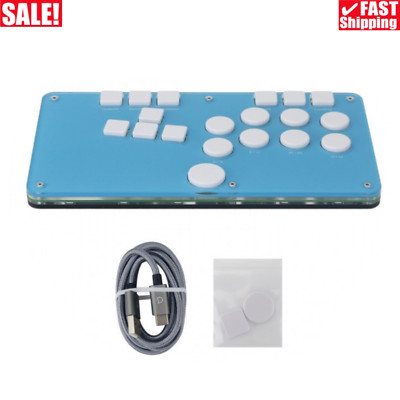 Left-Handed WASD Arcade Controller Fight Stick Game Controller for Hitbox Mixbox