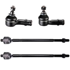 4 Pcs Front Inner Outer Tie Rod Link Suspension Parts For 2008 Ford Focus