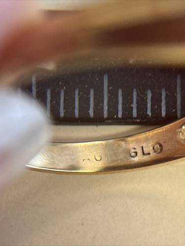 DIAMOND ENGAGEMENT COCKTAIL RING YELLOW GOLD I color MARQUISE BAGUETTE KAY $2699 - Picture 8 of 22