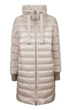 Herno Mohair & Wool-blend Down Trench Puffer Coat Women's Sz 44