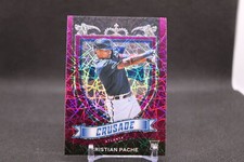 Cristian Pache #25 2021  Panini Chronicles Crusade Purple Velocity Braves