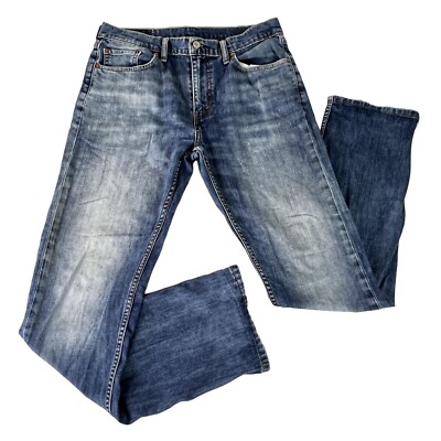Mens Levis 513 Straight Leg Denim Jeans