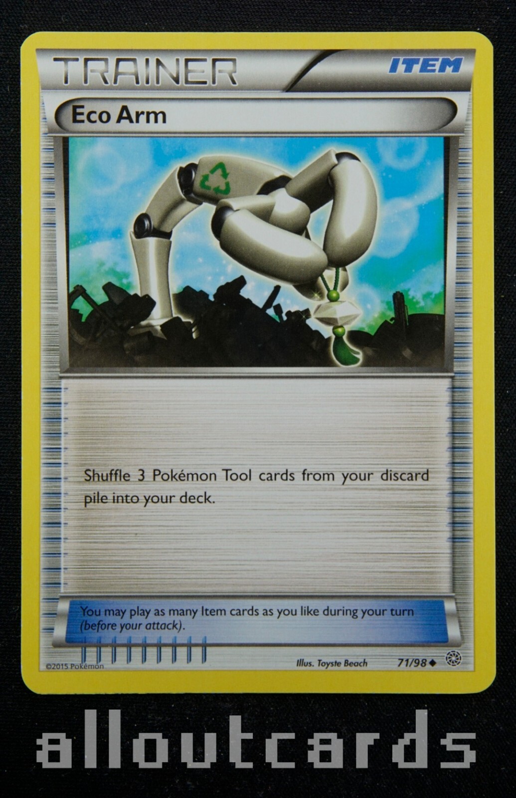 2015 Pokémon Ancient Origins Eco Arm 71/98 NM/M