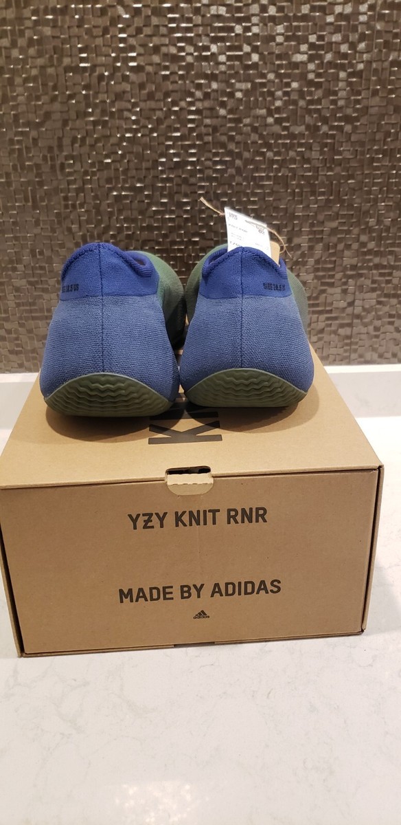 adidas gazelle silver green womens adidas Yeezy Knit RNR 'Faded Azure'  Reborn