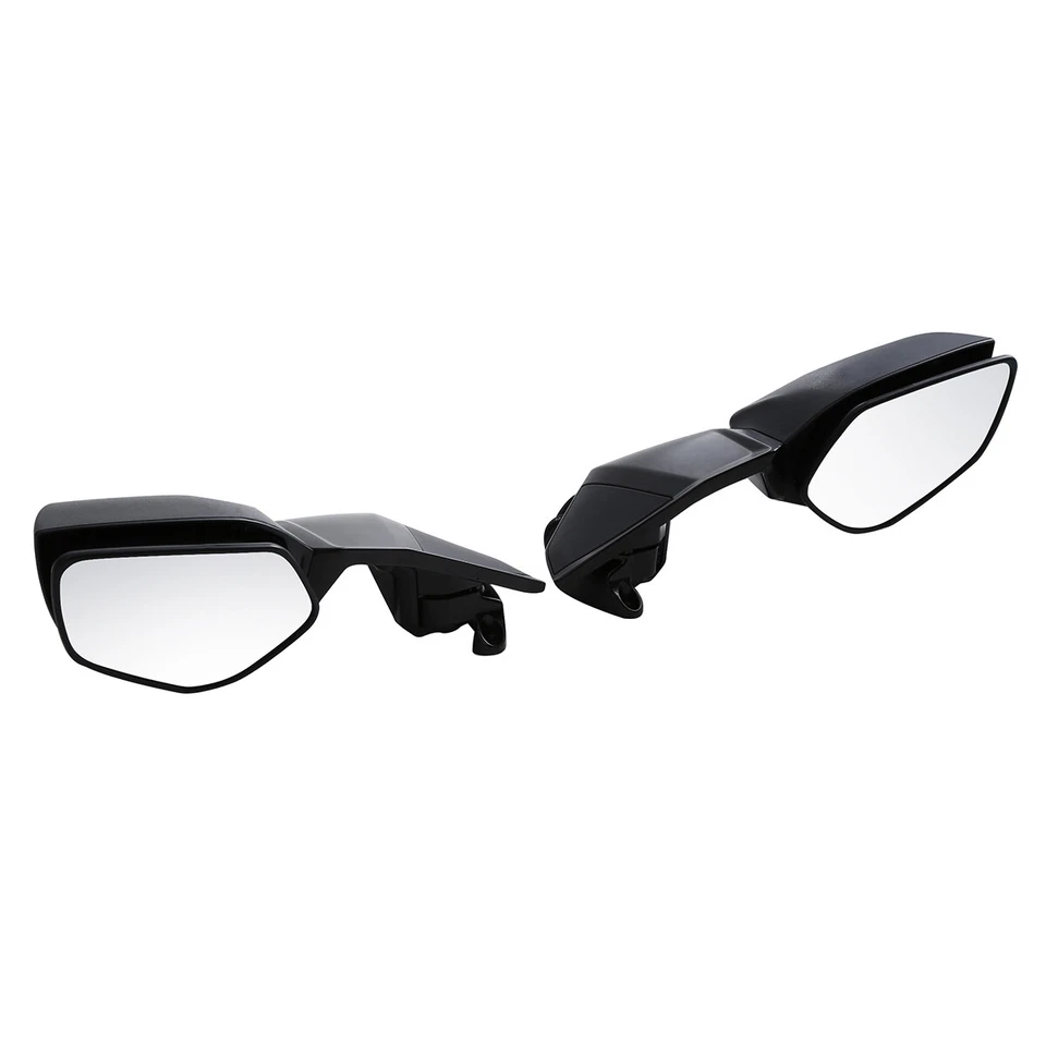 Espejos retrovisores con señales de giro LED aptos para Kawasaki Ninja H2 2015-2024 ZX1000 Foto 3 de 4