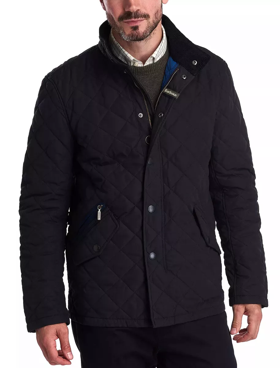 Barbour men's hotsell shoveler quilted jacket