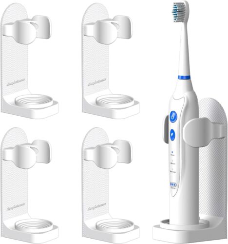 Support de brosse à dents électrique adhésif Simpletome MIS À JOUR réglable - Photo 1 sur 7