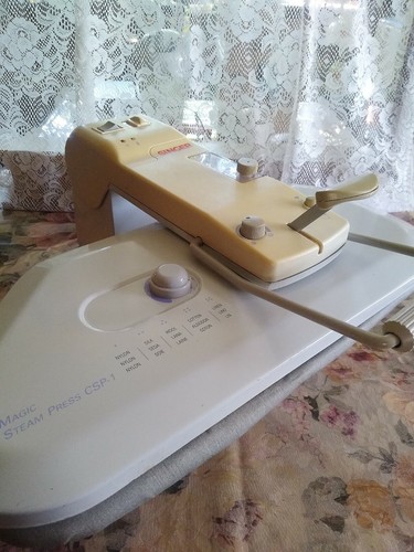 steam press with table