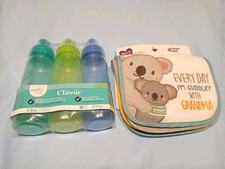 Baby Bottles and Bibs