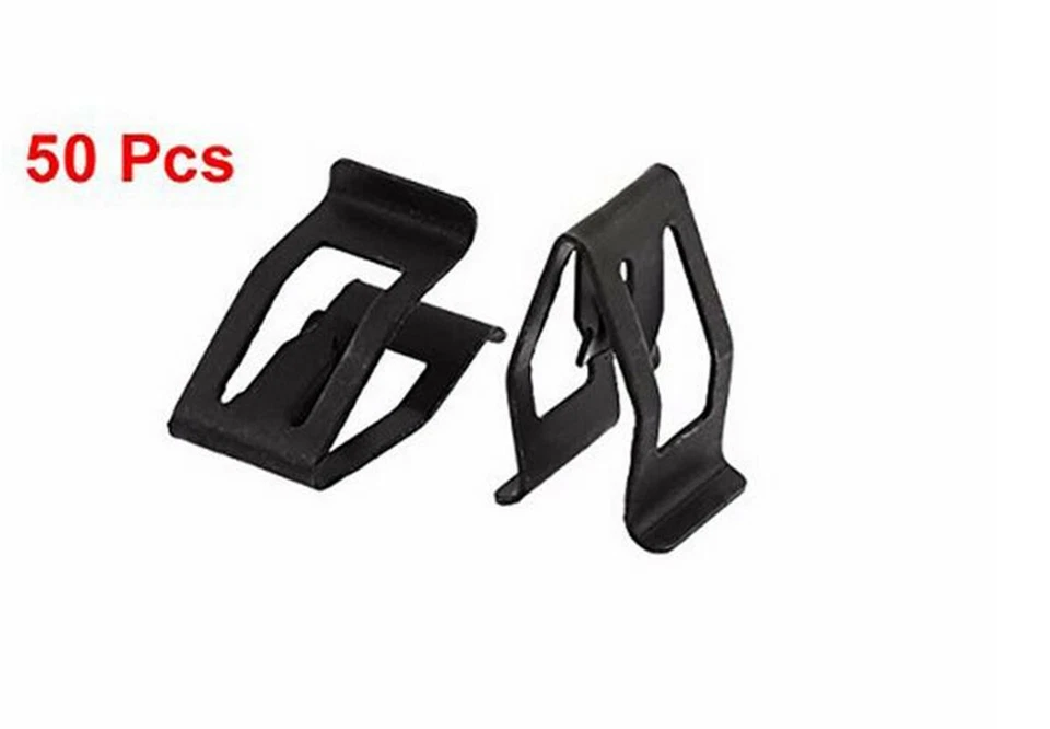 50x Clips de retención de metal para tablero de instrumentos de consola interior delantera de automóvil Foto 2 de 4