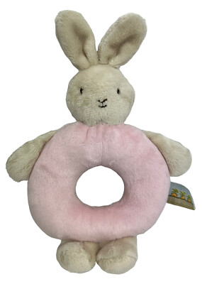 Hase Greifling Rassel Bunnies by the bay Rosa Plüschhase sehr gut