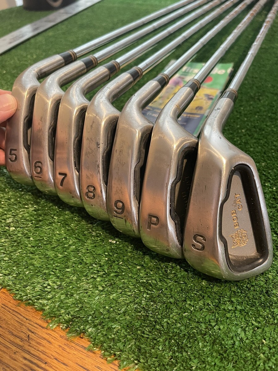 Bob Cat Irons Set 5-PW-SW Regular Steel Shafts | eBay Bob Cat Irons Set 5-PW-SW Regular Steel Shafts | eBay