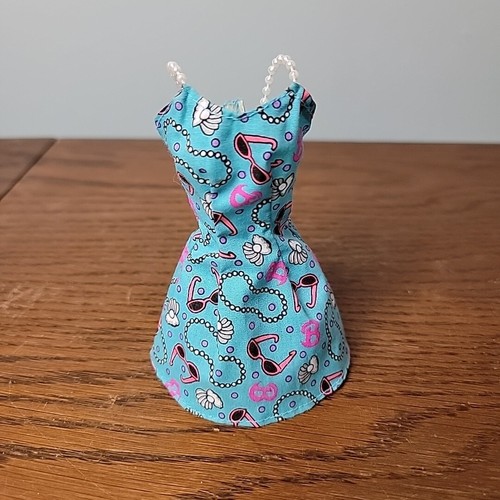 Vintage 1990's Barbie Pearl Beach Fashion Dress Sunglasses Mattel