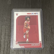 2019-20 Panini NBA Hoops - #204 Coby White (RC)