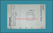 Sony PGM-200R1U. PGM-200R1E Monitor Original Printed Service Manual 9-922-651-01