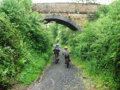 Photo 6x4 Cycle path through Wyre Forest Buttonoak The cycle path, part o c2008