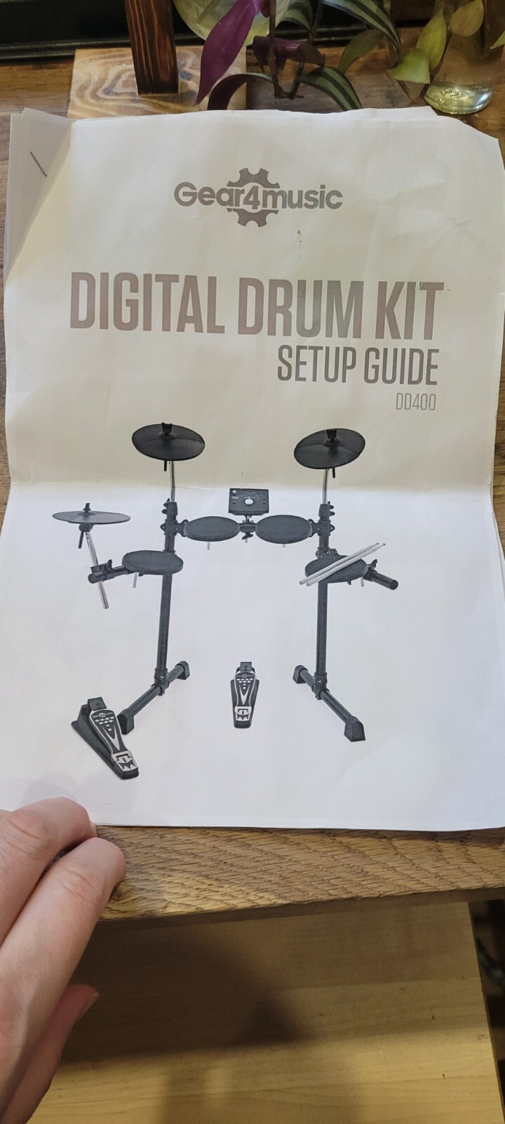 Good Condition electric Digital drum kit DD400 Beginners Drumming eBay