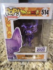 Funko Pop! Vinyl: Beerus (Purple Chrome) - Funimation (Exclusive) #514