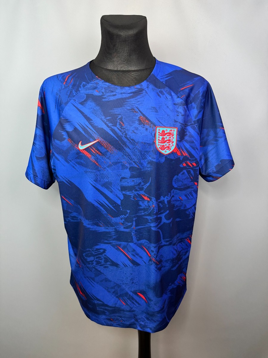 ENGLAND 2022 PRE-MATCH SHIRT FOOTBALL SOCCER JERSEY NIKE ENGLAND 2022 PRE-MATCH SHIRT FOOTBALL SOCCER JERSEY NIKE