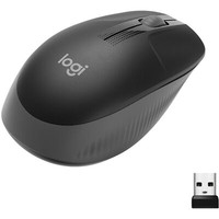 Logitech M190, Maus, Optisch, 1000Dpi, Usb, Kabellos, 3 Tasten, Schwarz