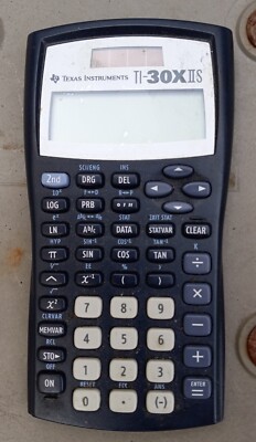 Texas Instruments TI-30X IIS - Wissenschaftlicher Taschenrechner 2-Zeilen Display