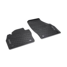 Original VW Taigo Gummi Fußmatten Premium Allwettermatten 2x Gummimatten vorn 