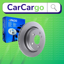 Pagid Vented Rear Brake Discs Pair For BMW 5 Series 520i 1996-2003 298 mm