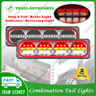 <!--F#f_0-->Pair L+R 4 LED Combination Tail Lights STOP TAIL INDICATOR REVERSE Truck Ute Car<!--F/-->