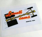 Lunati cams sticker decal hot rod rat rod vintage look car truck drag race 22